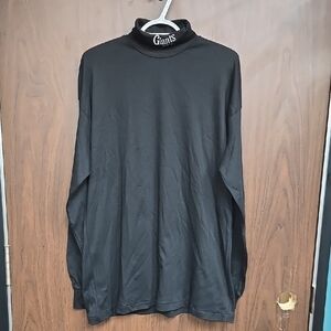 Kombi Size XXL Black Lightweight Giants Turtleneck Shirt